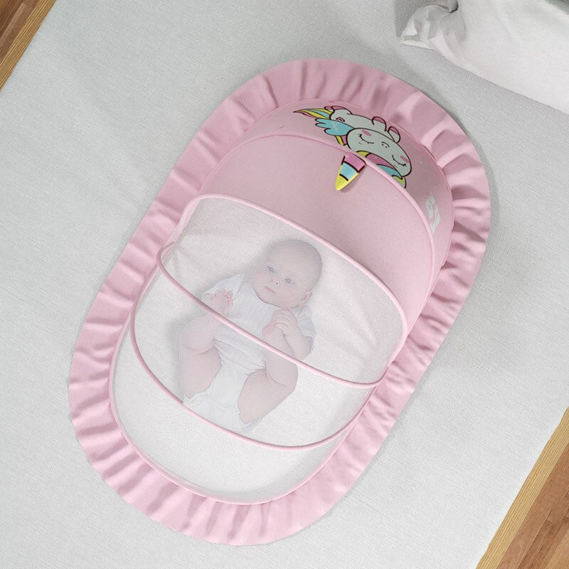 Baby Bed Mosquito Net Newborn Without Bottom Foldable