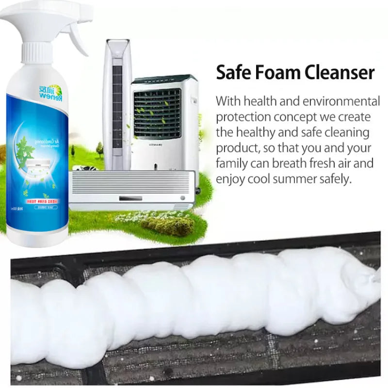 Air conditioner cleaning agent