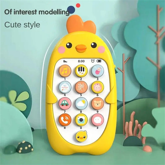 1/2PCS Baby Phone Toy Mobile Telephone Early Educational Learning Machine