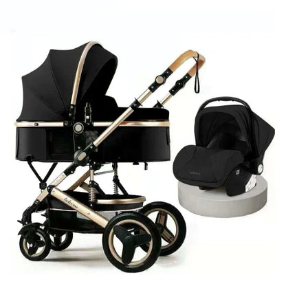 3 in 1 High Landscape Baby Stroller