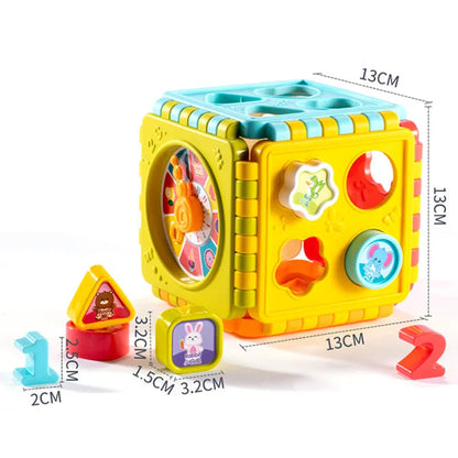 Toddler Activity Cube Shape SortingBaby  Toys