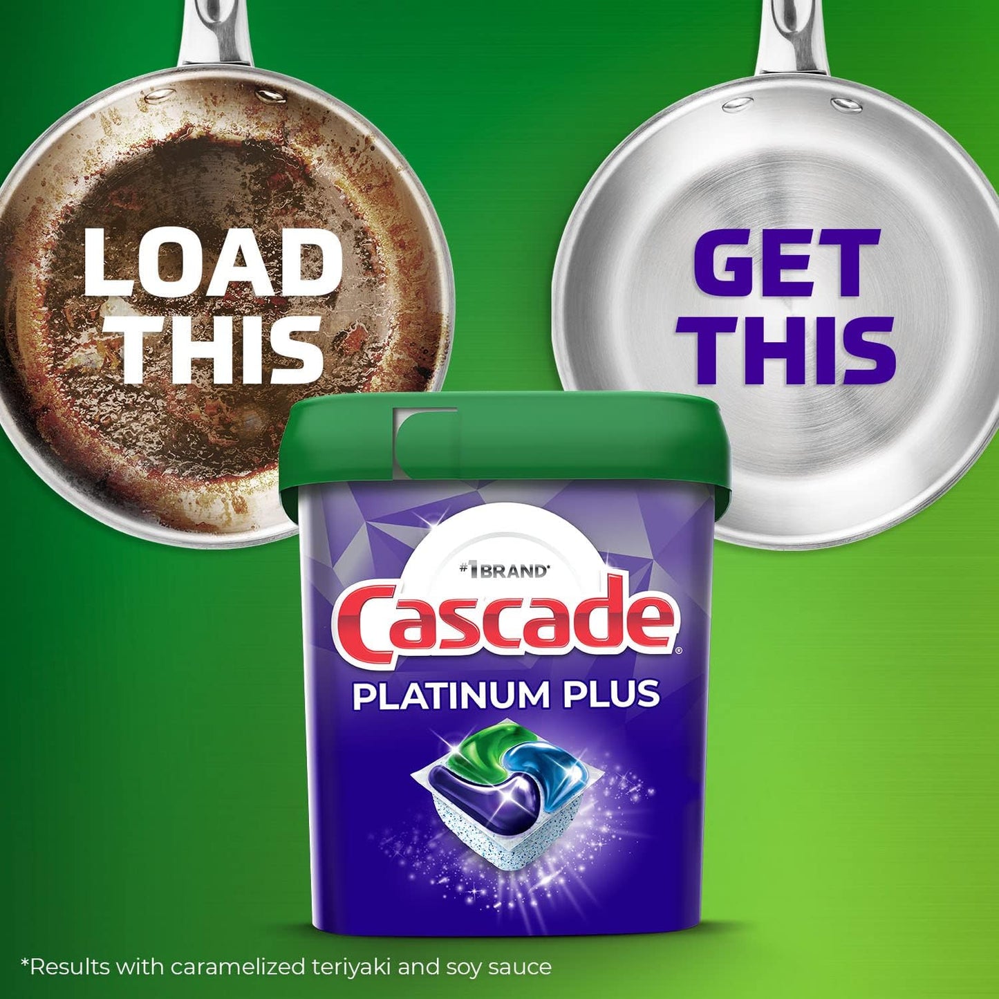 Bundle of Cascade Platinum Plus ActionPacs Dishwasher Detergent Pods