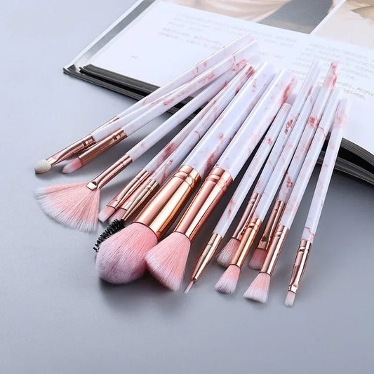 10pcs professional makeup brushes set with bag