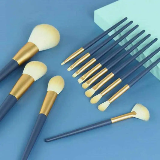 Soft hair eye shadow foundation brushes set