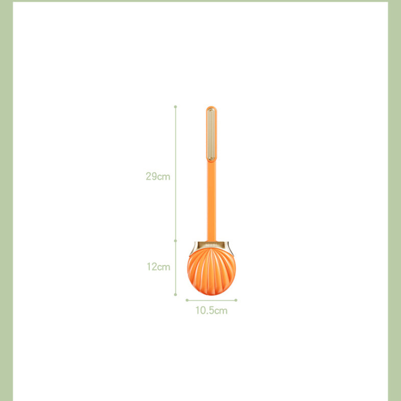 Long Handle Silicone Flat Toilet Brush