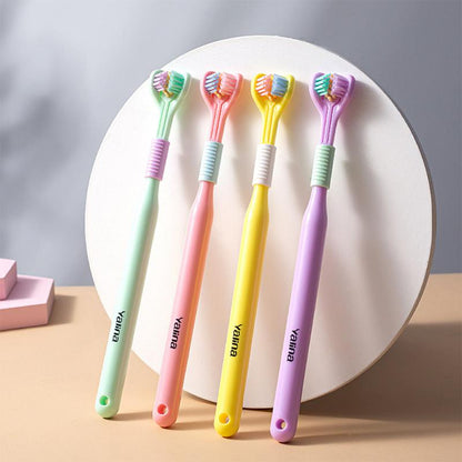 1/2Pcs Three-Sided Baby Uses Toothbrush